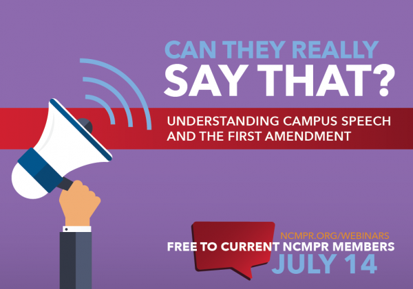 Can They Really Say That? Understanding Campus Speech and the First Amendment